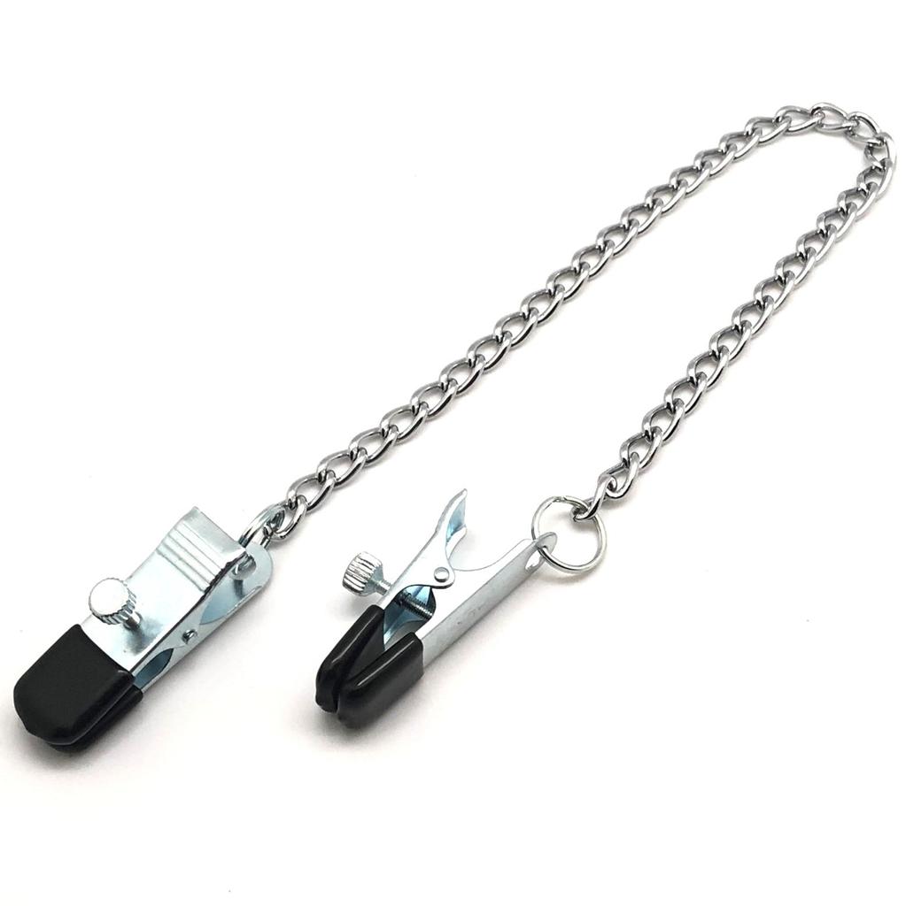 Металлические зажимы для сосков с цепочкой