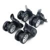 Replacement 4*Universal Swivel Luggage Casters Wheels Set For Travel Suitcase