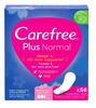 Carefree Plus Panty Liners - 56 Count