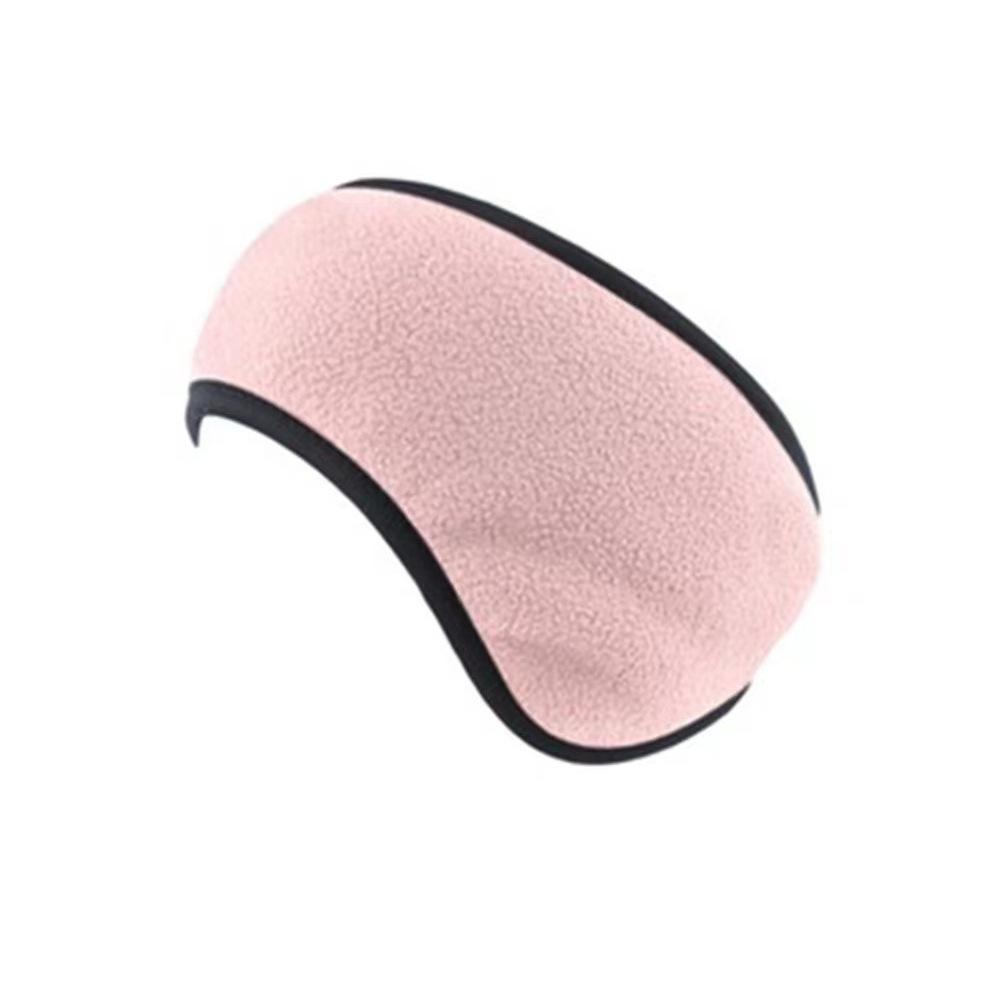 Осенне-зимняя двухслойная флисовая повязка на голову для защиты ушей для велоспорта и спорта