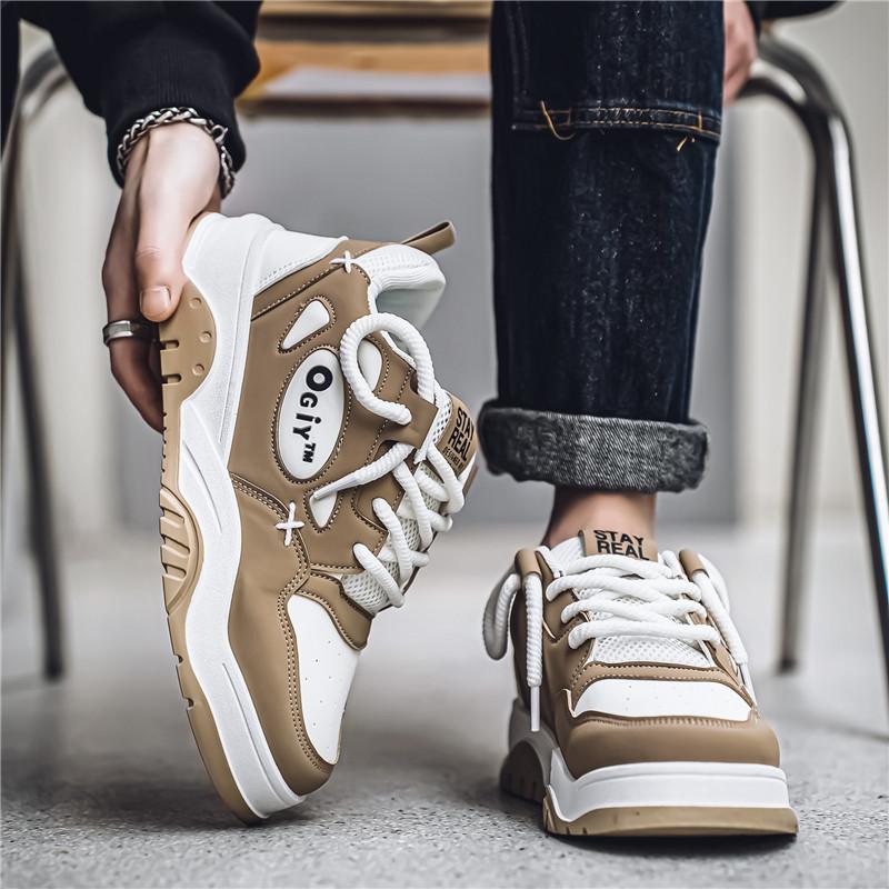 Новые мужские классические модные низкие кроссовки для скейтбординга на толстой подошве, удобные кроссовки для баскетбола на мягкой подошве