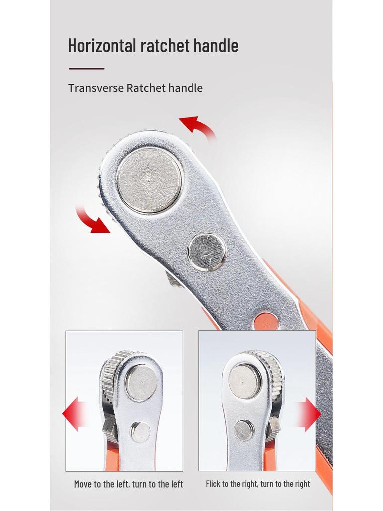 Набор прецизионных отверток-трещоток 42-в-1 - Многофункциональный двусторонний инструмент для бытового ремонта