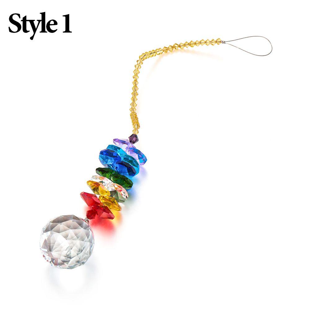 30 мм Радужный Ловец Солнца Шар Лампа Осветительные Аксессуары Люстра Хрустальная Призма