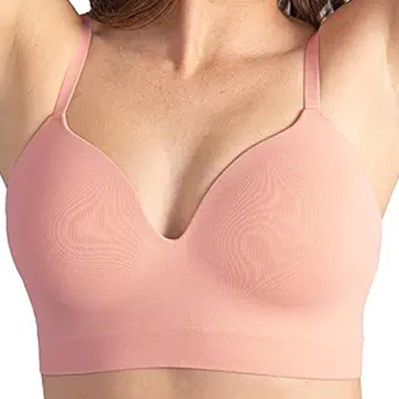 Women S Wireless Bra Push Up Comfortable Plus Size Seamless