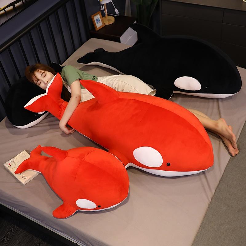 Arknights Скади Кит Плюшевая Игрушка Животное Подушка Детям Рождественский Подарок на День Рождения 60/80/100см