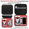 For DJI Mini 3/Mini 3 Pro Portable Carrying Case Hard EVA Storage Bag Waterproof Protective Handbag Box Remote Storage Case