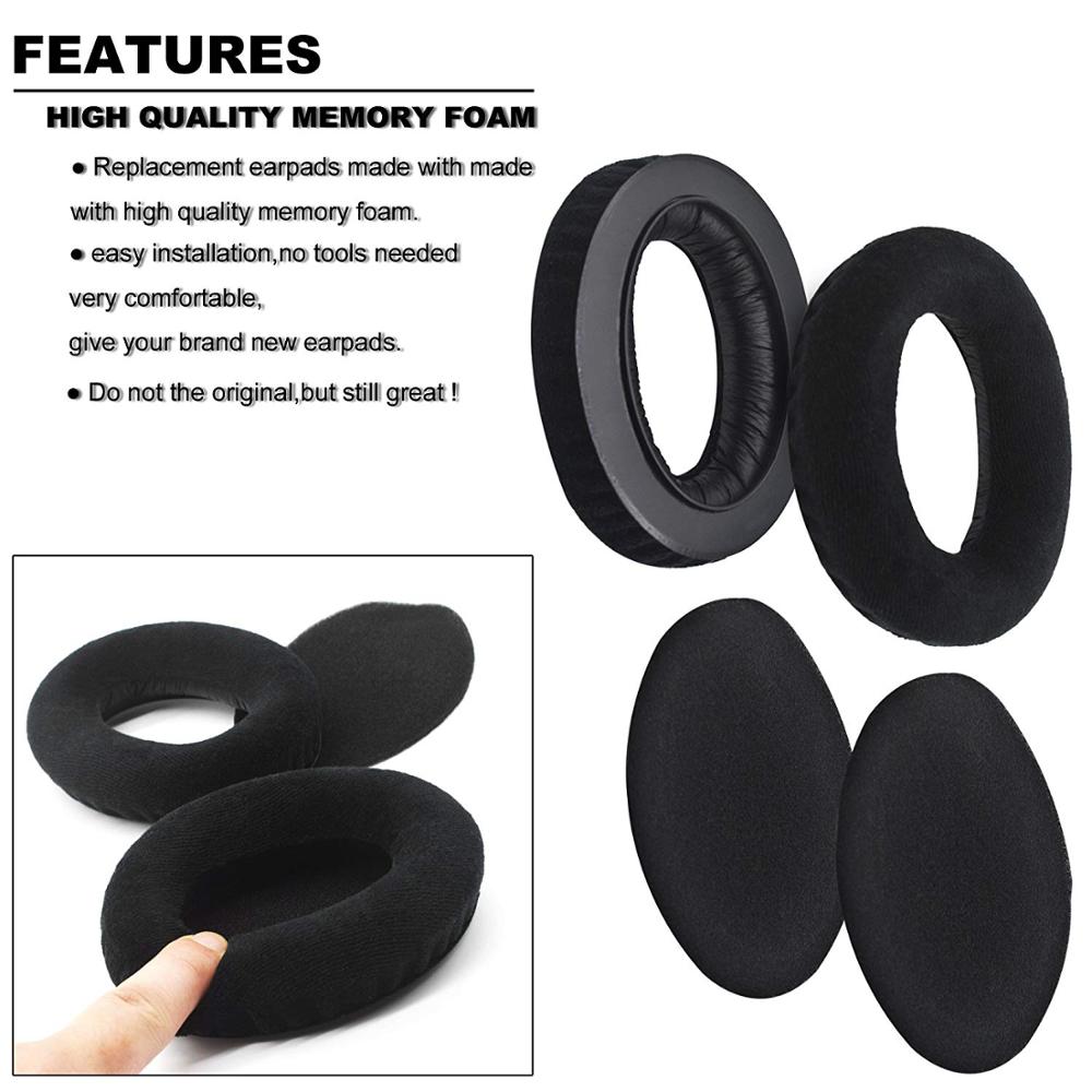 Replacement Ear Pads For Sennheiser HD 600 660S 650 6XX 580 58X 565 545 535 Headphone Accessories Ear Cushion Memory Foam Cover