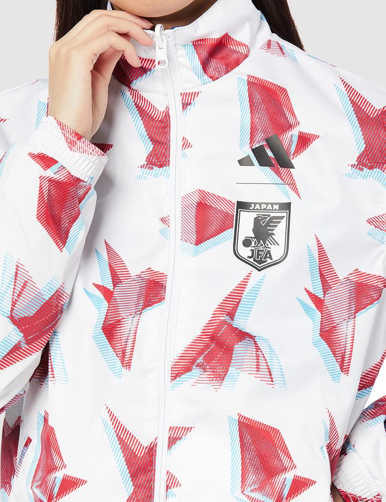 Soccer Jacket Japan National Soccer 2022 Anthem Jacket SV684 Japan Blue [Adidas] Women's (HC6285) J/M