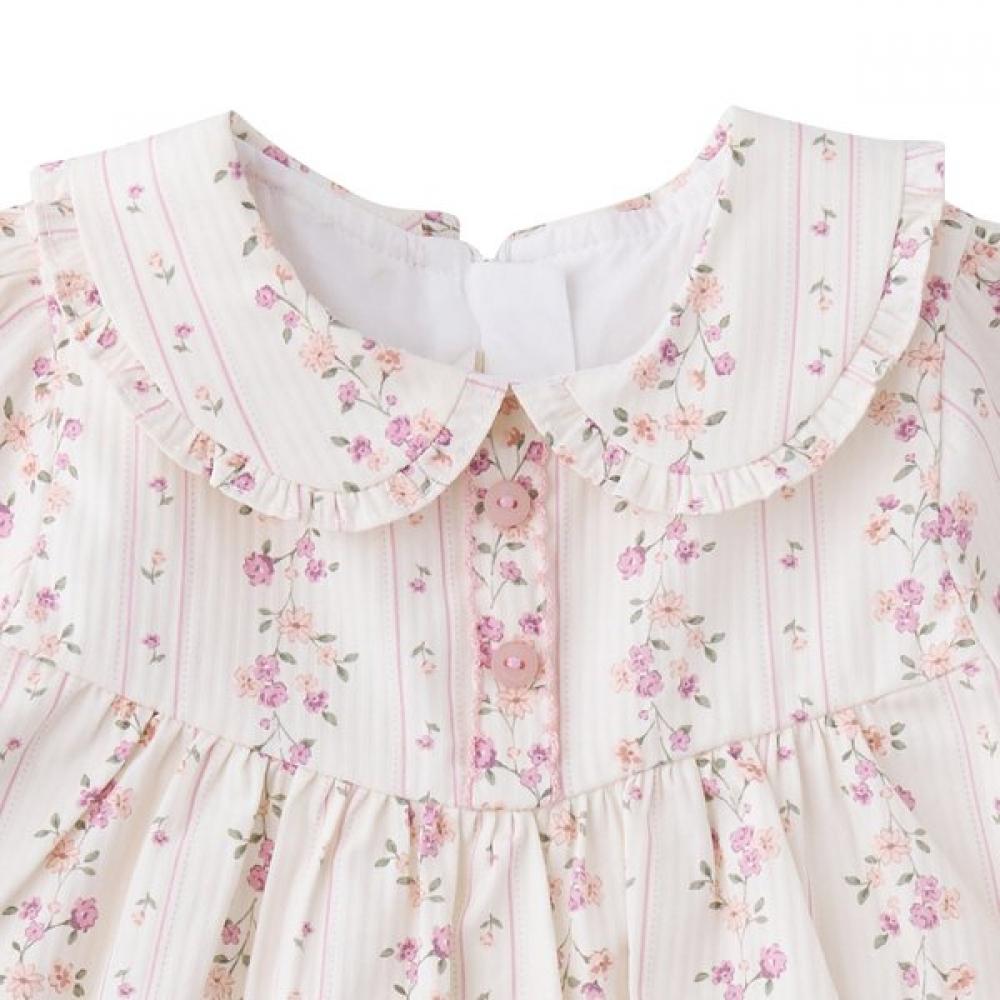 Mink Mui Cardigan Set Flower Dress Pk 36a12 400 01
