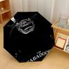 The Babadook Windproof Auto 8 Rib Folding Umbrella Portable Outdoor Parasol