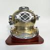 Golden Diving Helmet US Navy Deep Sea Divers Helmet Nautical Gift