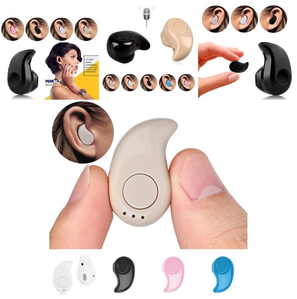 Мини Беспроводной Bluetooth Наушник S530 Водонепроницаемая Внутриканальная Спортивная Гарнитура Универсальная