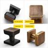 Single Side Single-tongue Lock Walnut Wood Hidden Door Lock Invisible Door Lock  Home Furniture