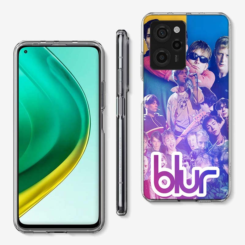 Чехол для телефона Blur Band Cover для Xiaomi Poco M8 M7 M6 M4 M3 X7 X6 X4 Pro F7 Ultra M5S Mi 14 14T 15 15T 12T 10T Pro 12S 12 11 Lite