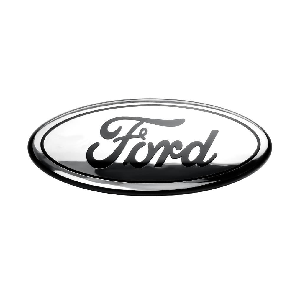 115/150/176/224mm Car Hood Front Grill Emblem Tail Trunk Logo Cover Decoration For Ford Mondeo Kuga Fiesta Ghia Focus ST Ranger