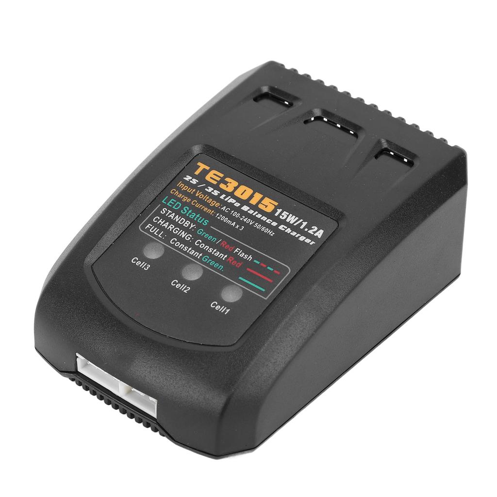 Зарядное устройство для балансировки аккумулятора 2S 3S LiFe Lithium Polymer 1‑8S NiMH 15 Вт высокой мощности RC Car Airplane Boat