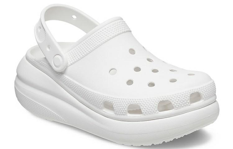 Crocs Кроксы Crush Clog EVA Clog 5.2см Унисекс Белый 207521-100
