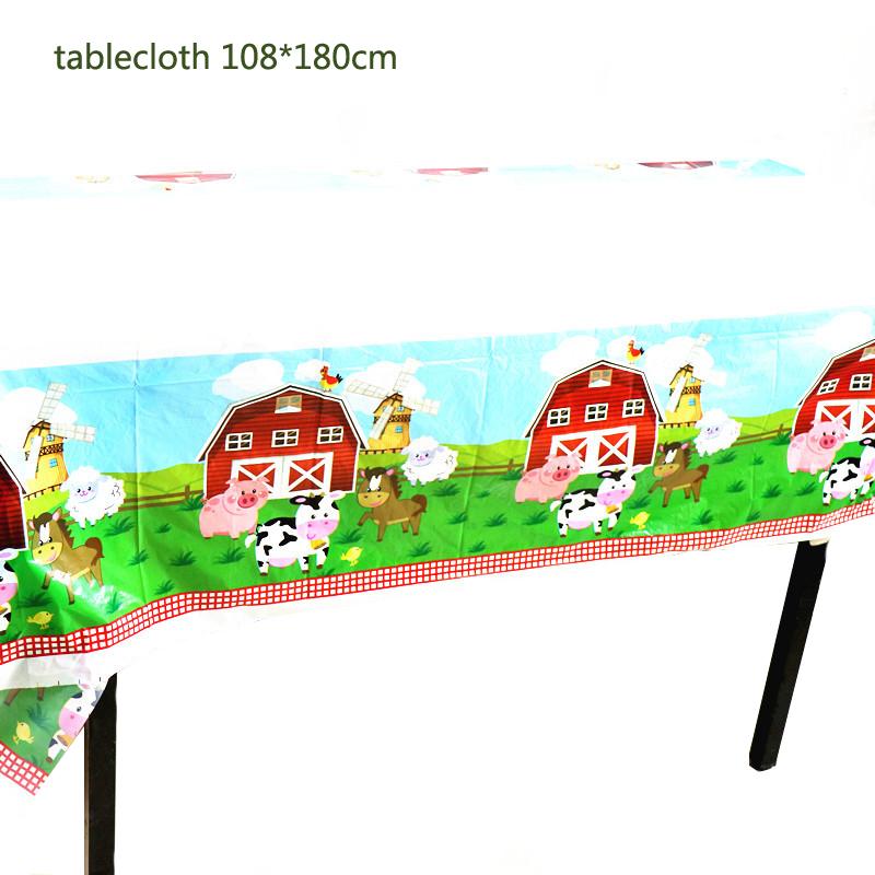 Тематическая вечеринка на тему коровы на день рождения, вечеринка с животными, украшение для коровы, одноразовые стаканчики, тарелки, флаги, скатерть, украшение для детского душа из воздушных шаров