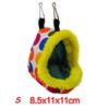 Bird Warm Cage Hamster Plush Nest Parrot Semi-enclosed House Small Pet Winter Bed Budgerigar Accessories Guinea Pig Sleeping Bag