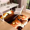 1pc Attack on Titan3 Print Area Rug - Soft, Washable Non-Slip Indoor Mat for Office Chairs, Living Room, Home Office Decorative Rug