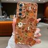 Чехол-фонарик из тыквы на Хэллоуин для Samsung S26 FE A18 S25 Ultra S24 S23 S22 S21 FE A54 A55 A16 A26 A36 A56 A17 A37 A57 5G Мягкий силиконовый чехол