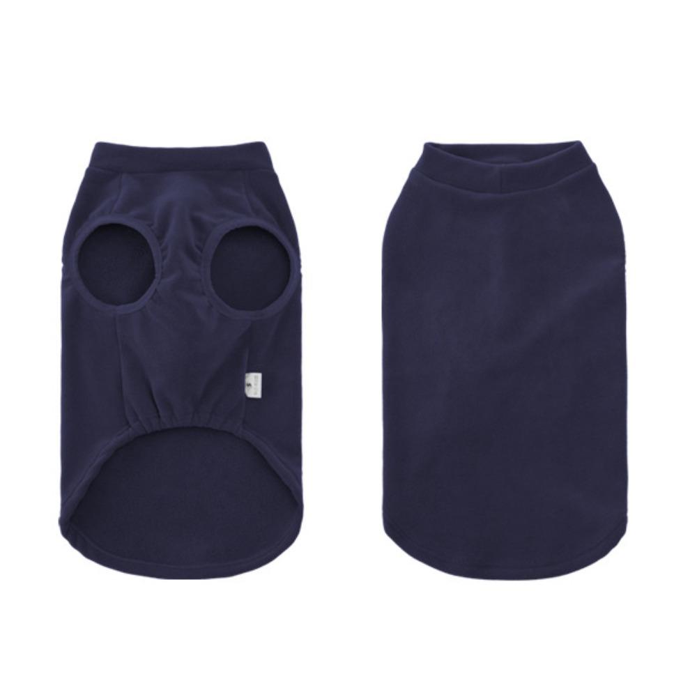 Однотонный свитер для собаки из мягкого флиса, эластичный пуловер, одежда для собак, легкая одежда для питомцев, зимняя, для маленьких, средних и больших собак