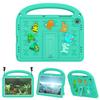 For Samsung Galaxy Tab A11+/A9+ Kickstand Case Cartoon Design Anti-Drop EVA+PC Tablet Cover with Strap for Kids