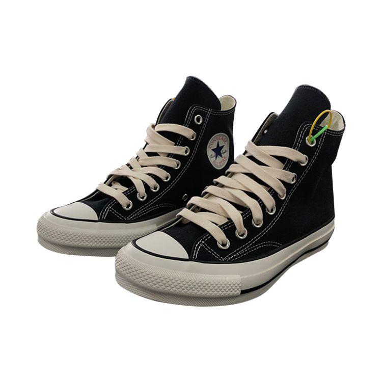 Converse Addict Chuck Taylor Retro Versatile High-Top Canvas Shoes Unisex Sneakers Black 1CL572