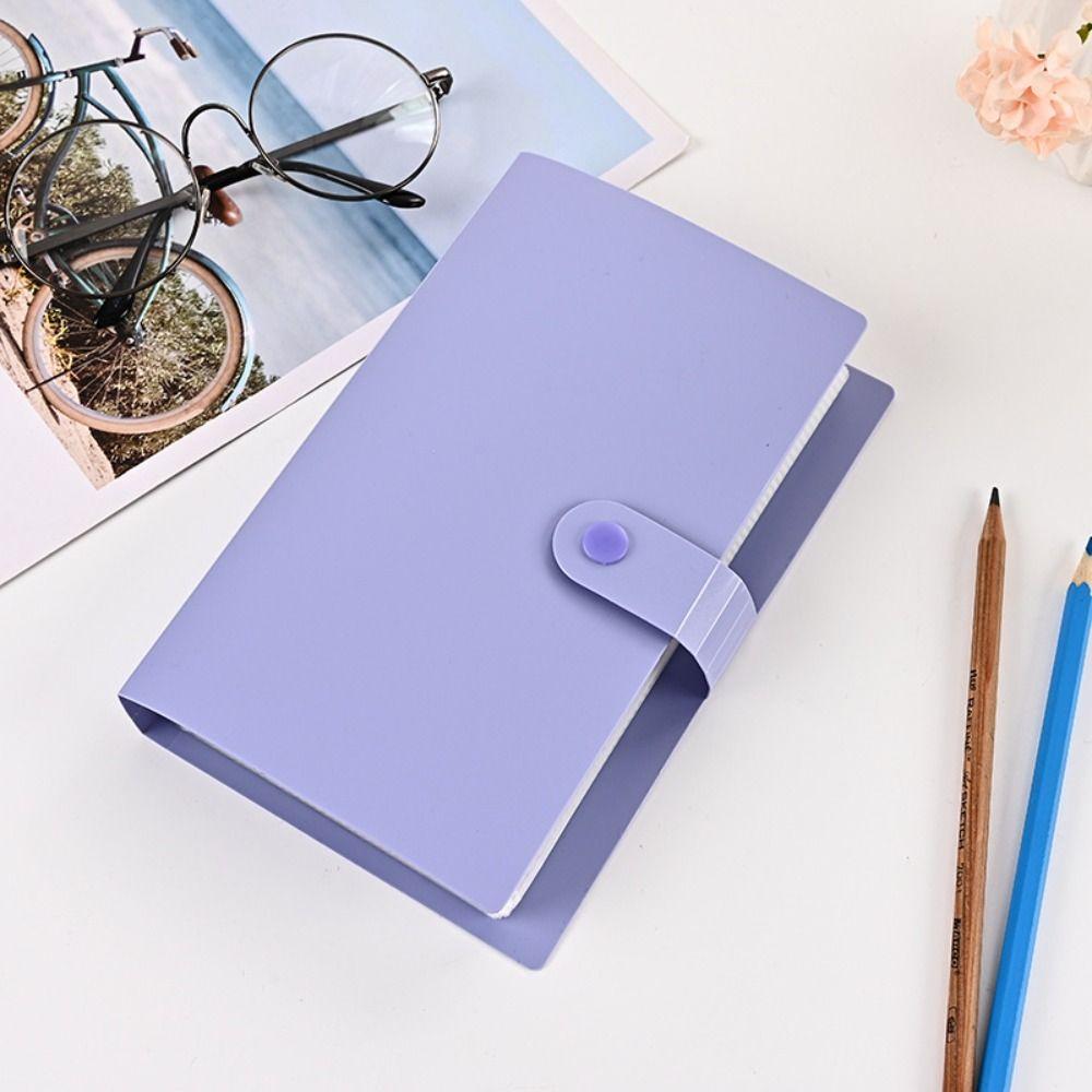 Альбом для банкнот, коллекция из 100 купюр, 50 белых внутренних листов, обложка из полиуретана, альбом для коллекции бумажных денег, компактный и портативный