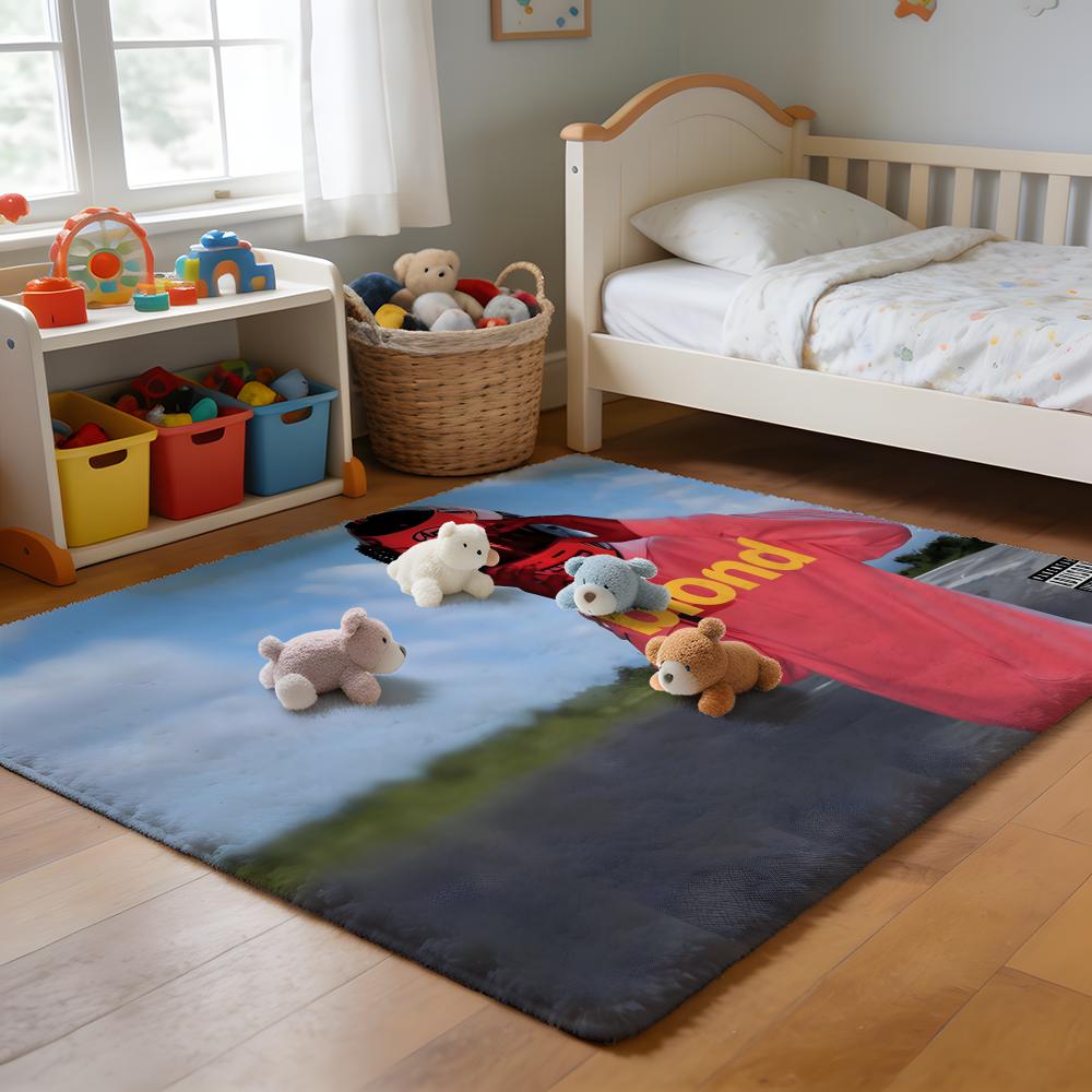 Floor Mat Soft Flannel Rug Non Slip Absorbent Mat for Bathroom Bedroom Home Decor Singer F Frank Ocean
