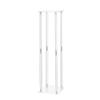 Wedding Flower Stand, 10PCS 80cm Column Flower Stand, Floral Stands with Acrylic Laminate, Cylindrical Cubic Floral Display Rack for Wedding, Party,