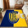 Luqueno Club Emblem Rug Game Carpet, Floor Mat for Bedroom Living Room Entryway Rug, Home Decor Idea Gift for Christmas birthday