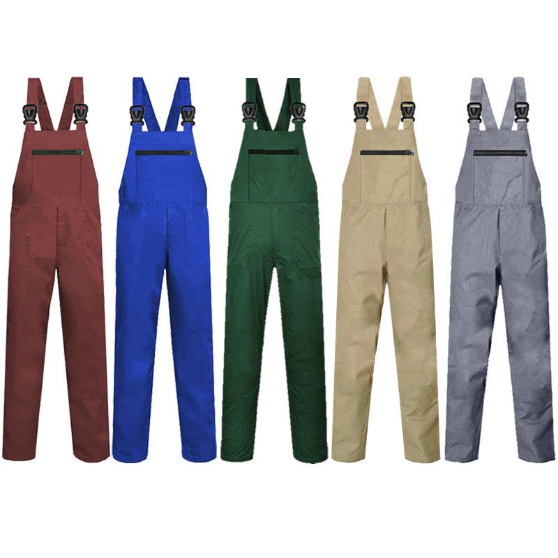 Японский модный унисекс комбинезон из чистого хлопка с множеством карманов и индивидуальным принтом