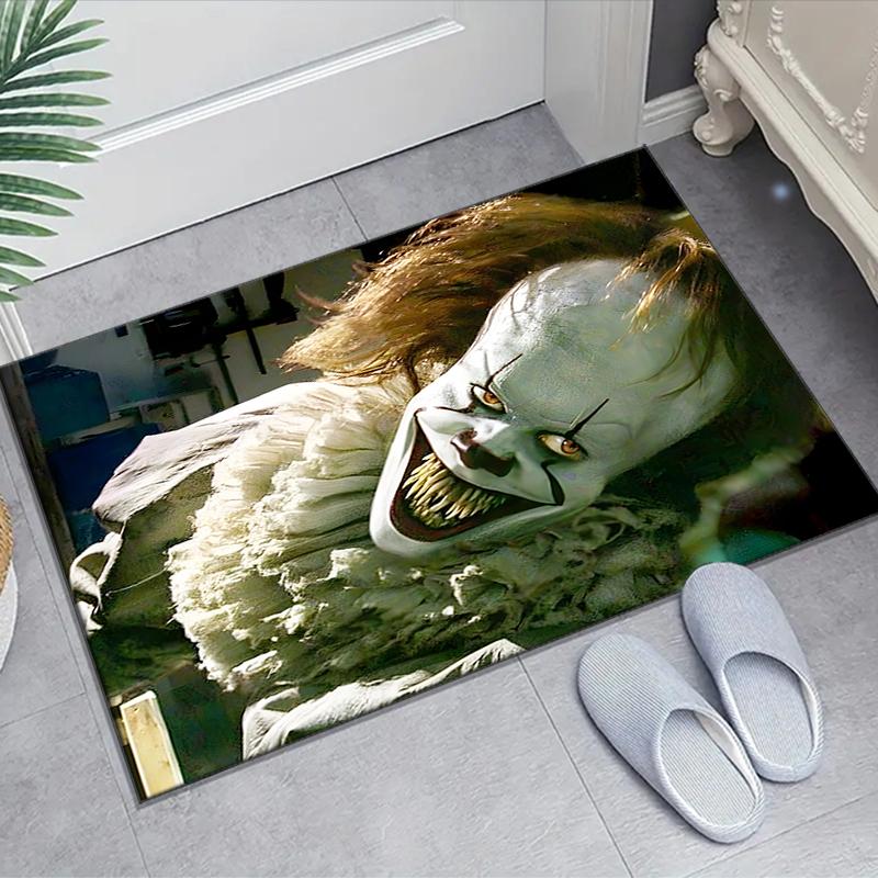 1pc Pennywise1 Design Area Rug - Non-Slip, Soft & Cozy Floor Mat for Living Room, Bedroom, Office - Indoor/Outdoor Decorative Carpet