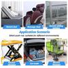DC12V Micro Electric Linear Actuator Mini Telescopic Rod Push Rod 188N Reciprocating DC Motor for Elevating Table Automatic Bed