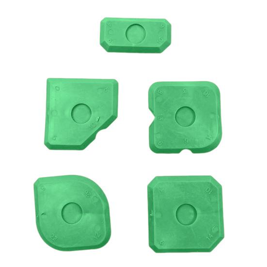 5 шт./компл. набор инструментов для заделки швов силикона, кухонный, ванная комната, пол, оконный герметик, инструмент для отделки, скребок для затирки, многоразовые инструменты для разглаживания швов герметика