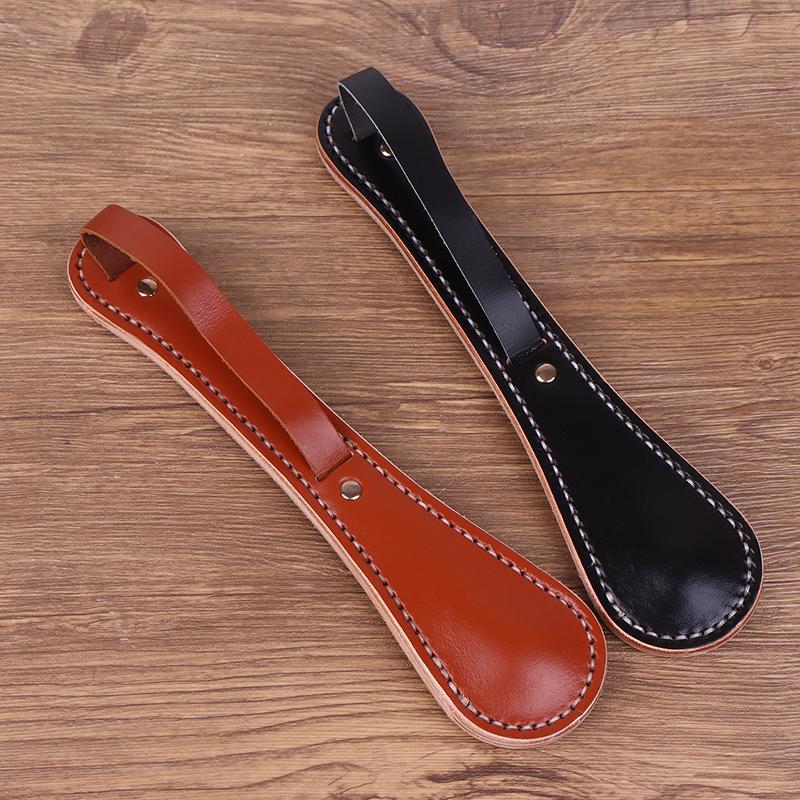 Cowhide Conta Lead Block Portable Tactical Tool Classic  Leather Racket Multi-function