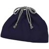 HAKOYA Bento Box Premium with Drawstring Navy Quick-Wash Leak-Resistant Bag,