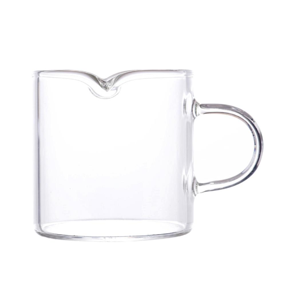 Espresso Measuring Cup with Handle Shot Glass Coffee Cups Liquid Heavy Glasses Home Kitchen Accessorie
