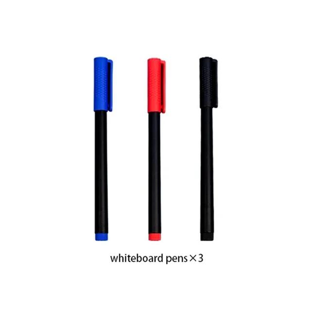 A5 Reusable Whiteboard Notebook Set with Eraser & Wipeable Board Portable Weekly Planner, Notebooks for School