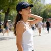 Creative Letter Embroidered Baseball Cap High Quality Breathable Snapback Hat Couple Hat Sunscreen Hat Daily Wear