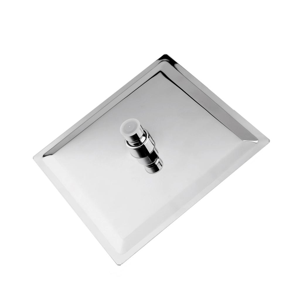 1шт., потолочная 8-дюймовая душевая лейка из нержавеющей стали с эффектом дождя, хромированная душевая лейка для ванной комнаты