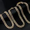 Miami Cuban Choker Link Chain Silver Plated Mens Hip Hop Necklace Jewelry