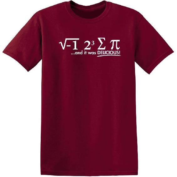 I Ate Some Pi and It was Deliciouss Shirt Funny Math Science Graphic Tee
