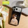 C-Cris MJ Минималистичный стильный чехол для телефона для iPhone 17, 16, 15, 14, 13, 12, 11 Plus, с покрытием для магнитной беспроводной зарядки