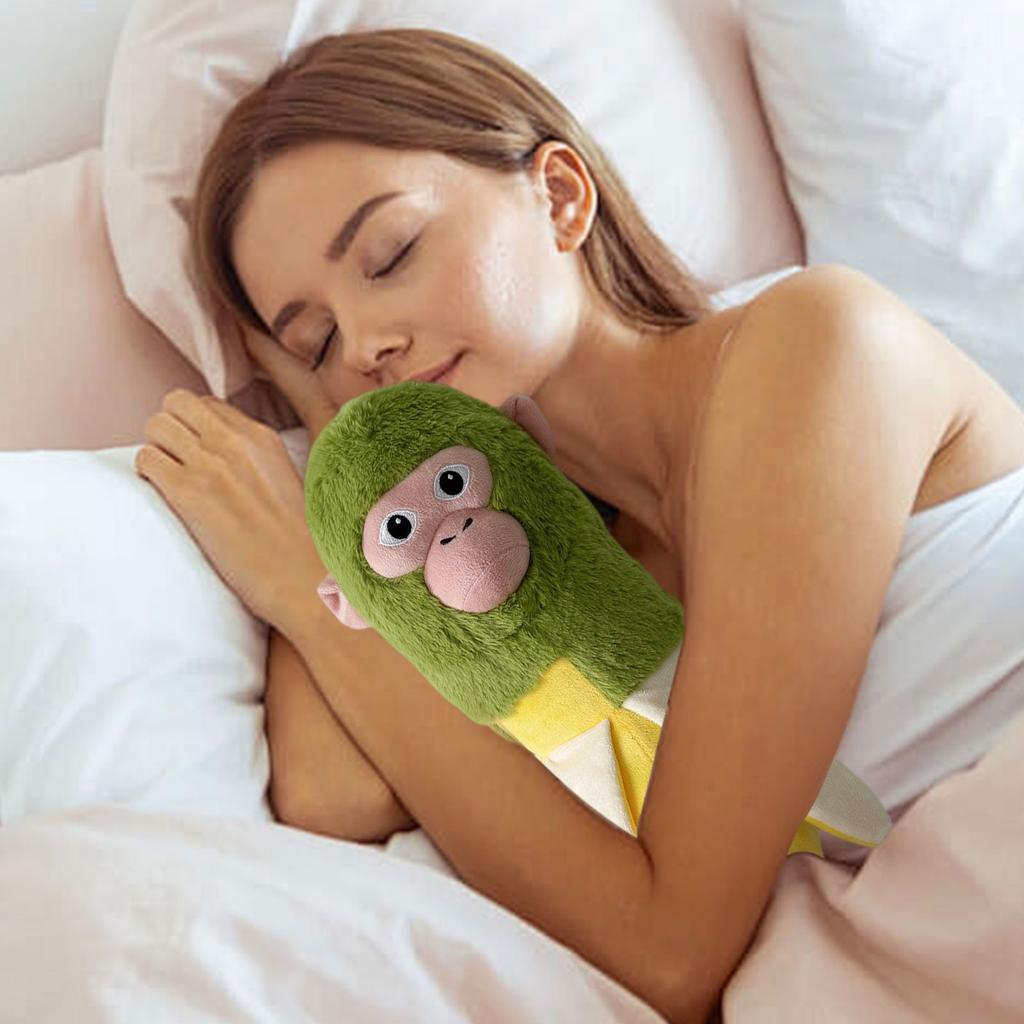 Both Boys And Girls Love Soft Cushions For The Banana Monkey Plush Toy