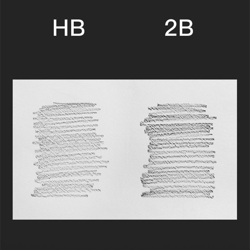 3/6/12 Pcs Black Wood Pencil HB/2B Black Pencil Safe Environmentally Friendly and Non-toxic Used for Daily Writing and Drawing Notes
