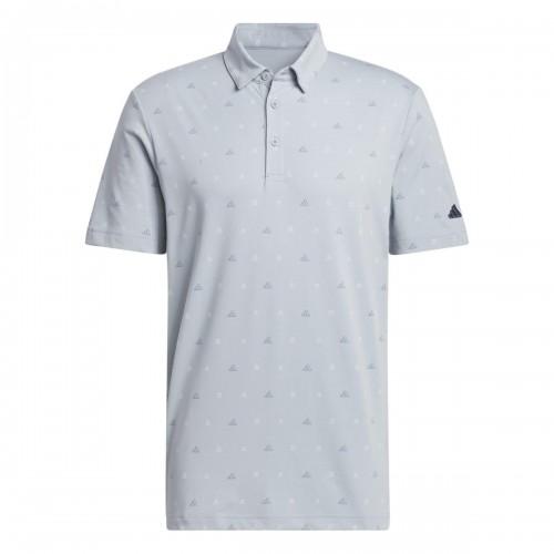 Adidas Mens Go-To Crest Golf Polo Shirt