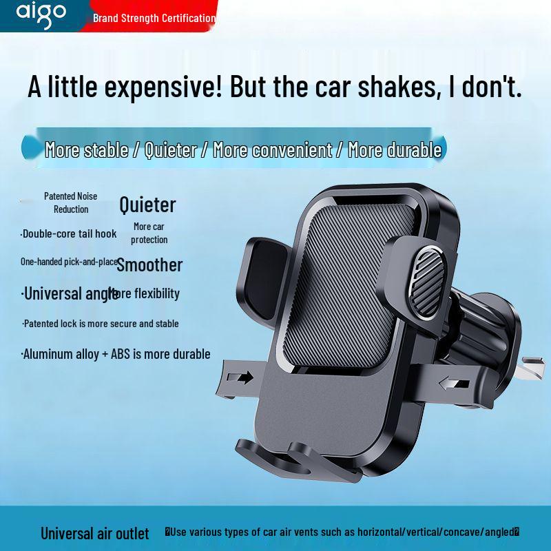 Rotatable Shockproof Car Dashboard Phone Holder with Suction Cup