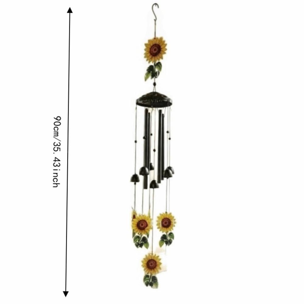 Metal Hummingbird Wind Chime Sunflower Outdoor Wind Catcher Butterfly Wind Chime Outdoor Decor